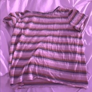 American Eagle striped tube top